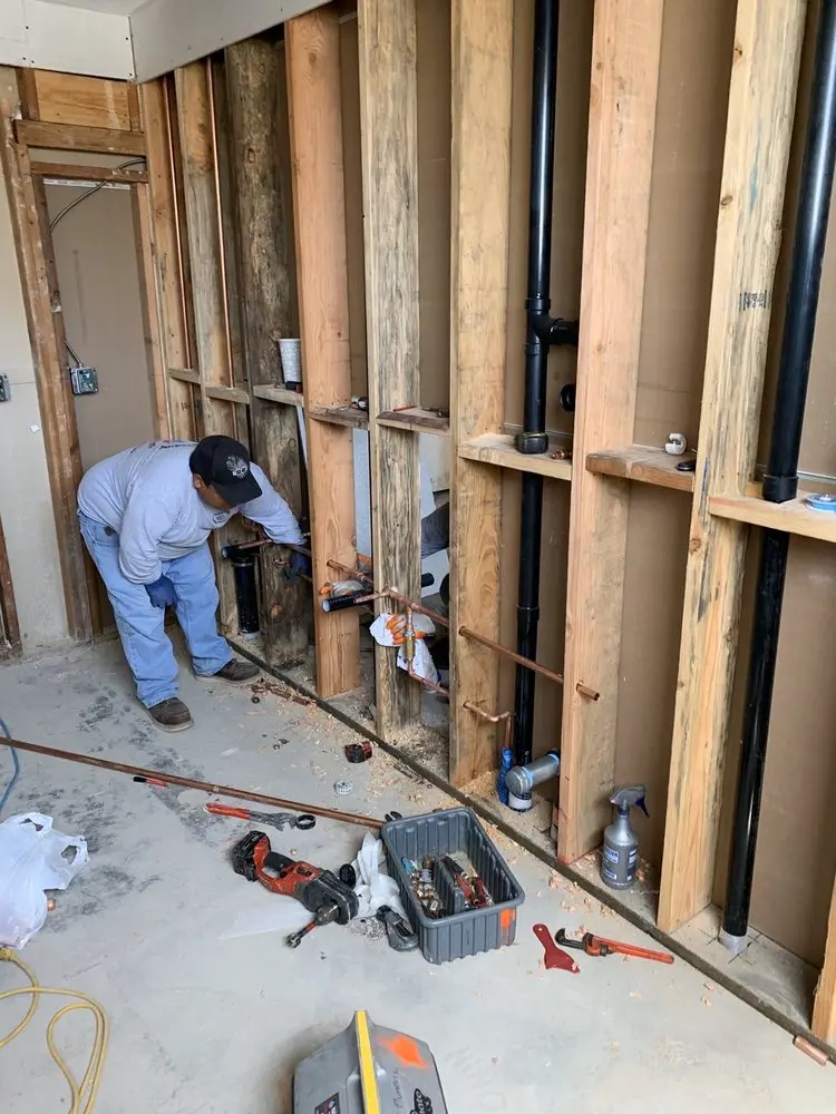 Commercial rough-in plumbing for Gas Line Repair in Listonburg